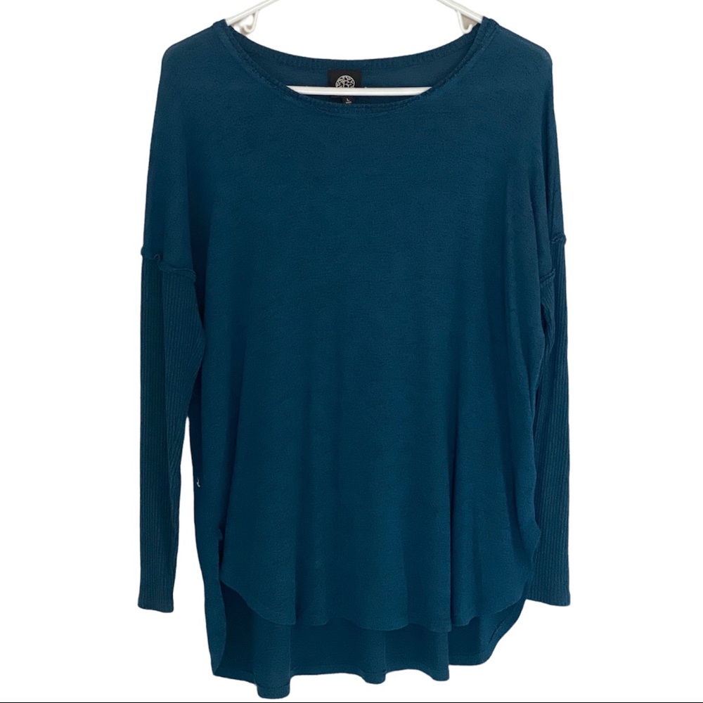 Bobeau long sleeve top